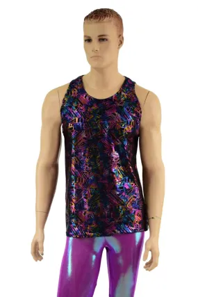 Mens CyberSpace Muscle Tank