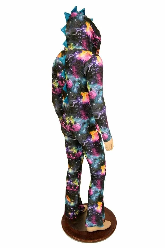 Mens Galaxy Dragon Bootcut Catsuit