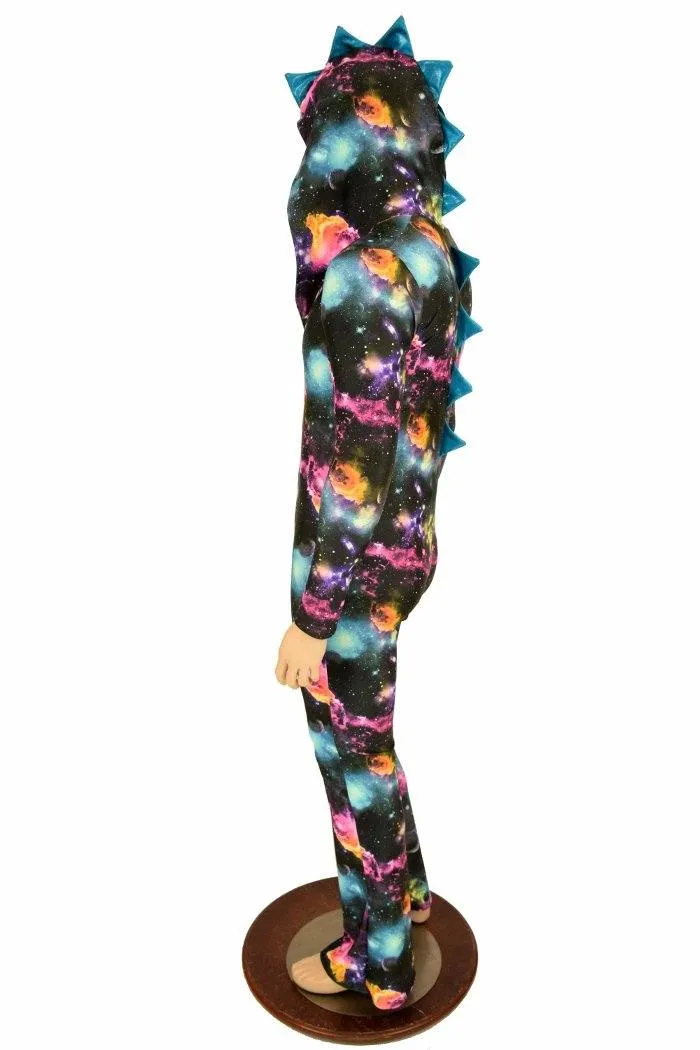 Mens Galaxy Dragon Bootcut Catsuit