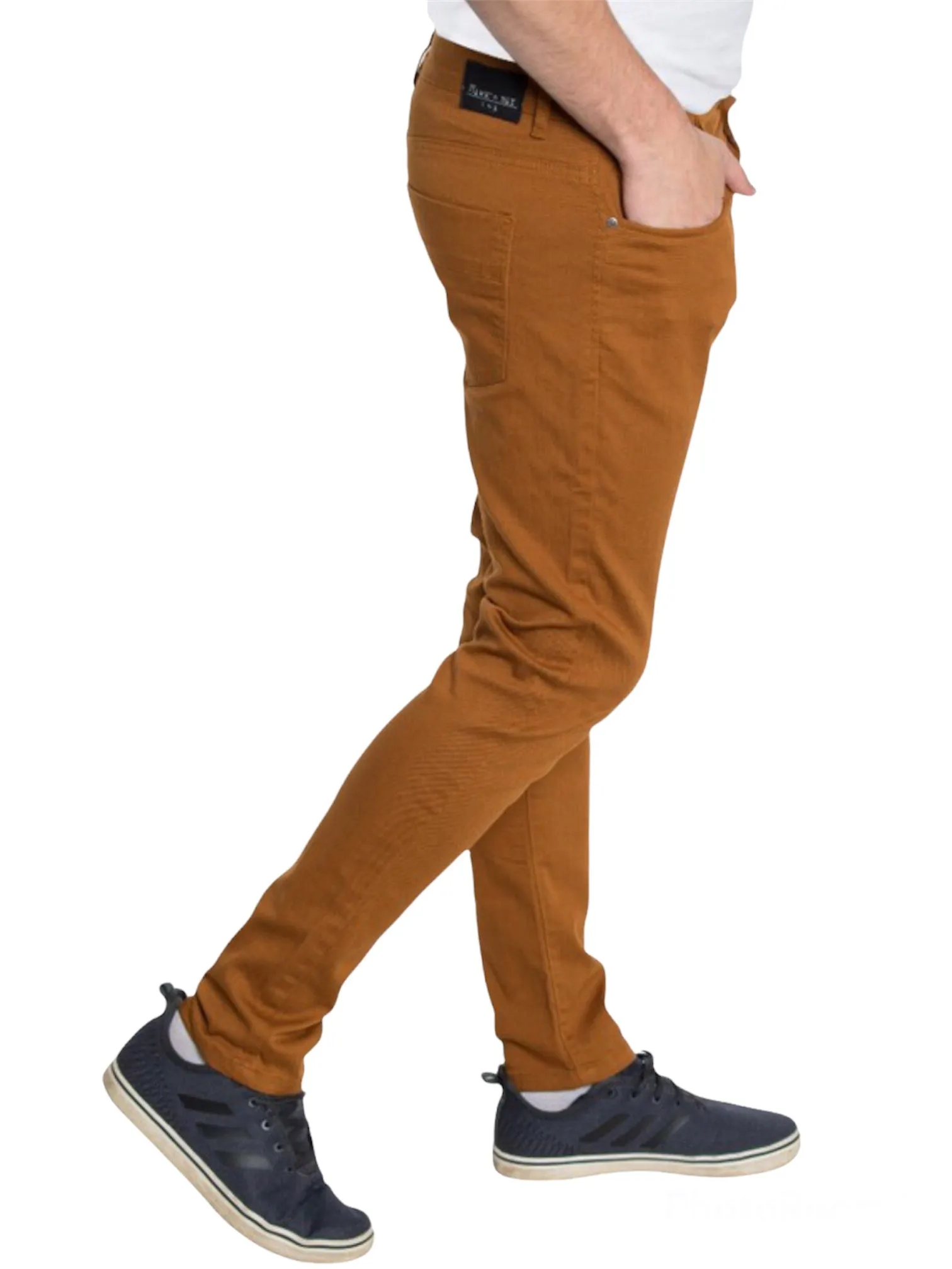 Mustard Skinny Stretch Jeans