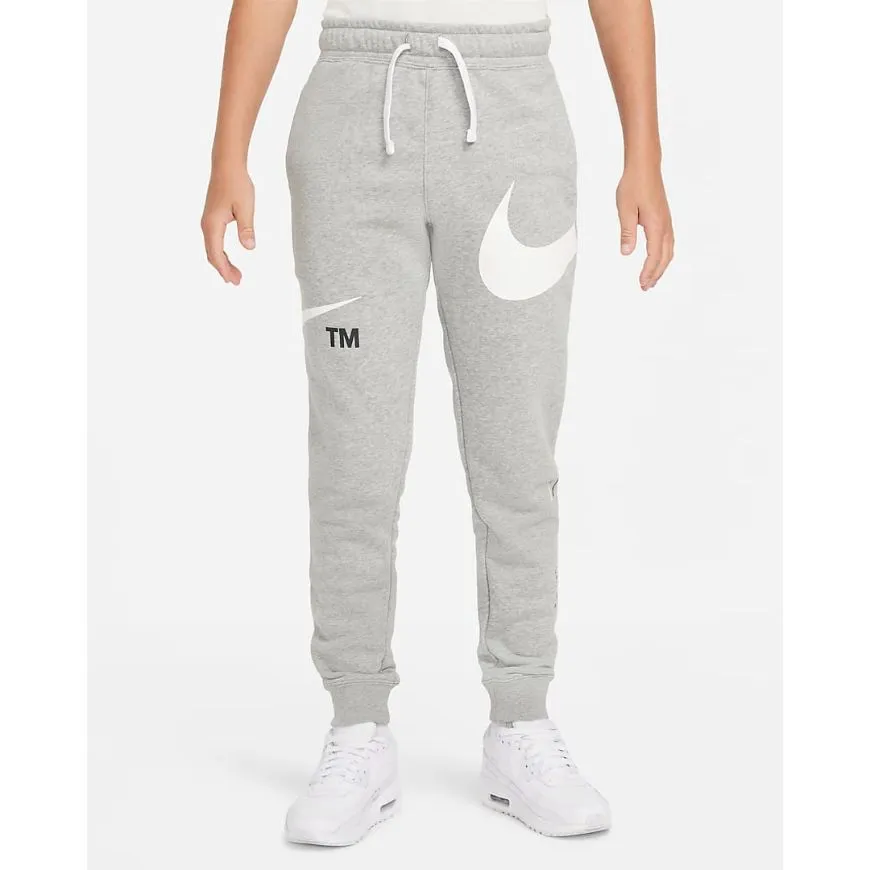 Nike Sportswear Swoosh Boys Lifestyle Pant Dark Grey Heather