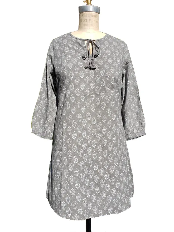 Organic Cotton Peasant Tunic