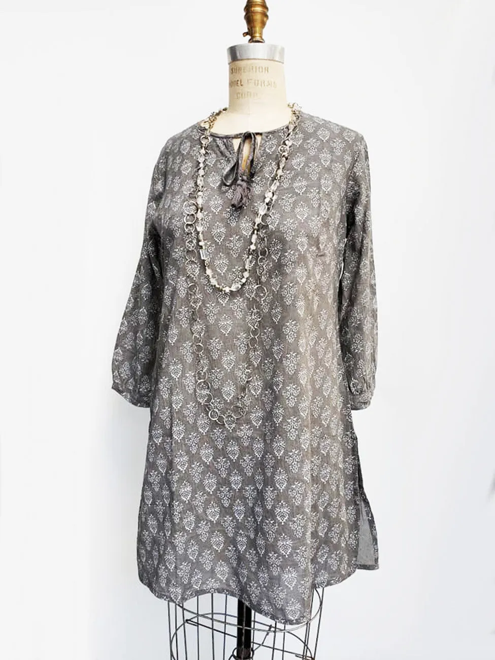 Organic Cotton Peasant Tunic