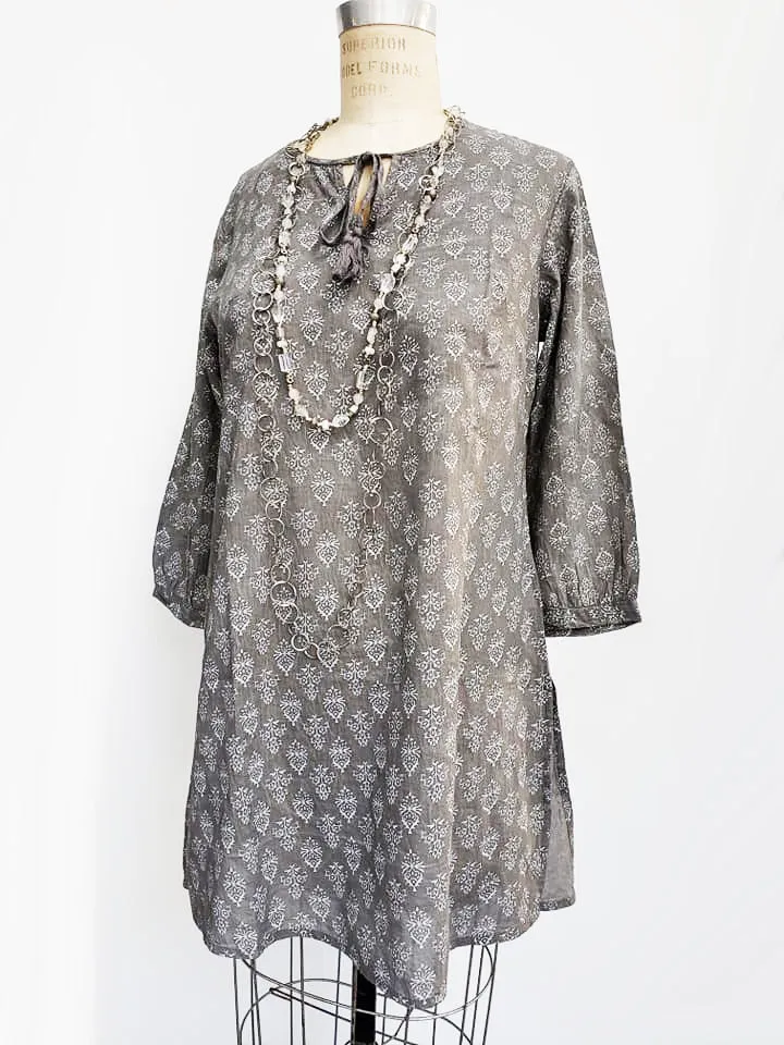 Organic Cotton Peasant Tunic