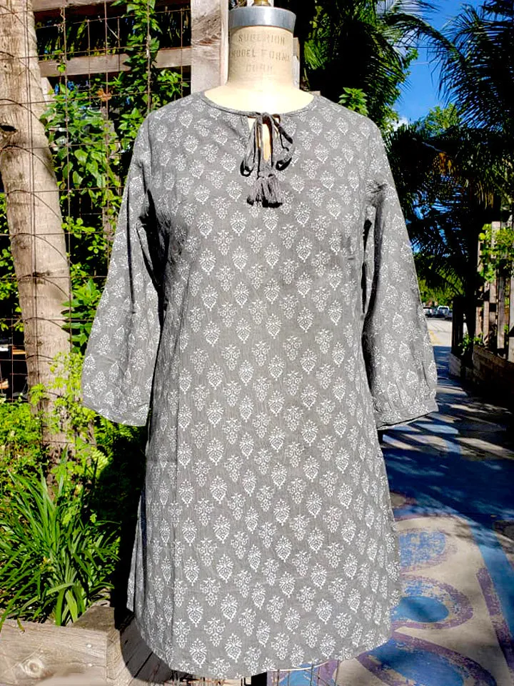 Organic Cotton Peasant Tunic