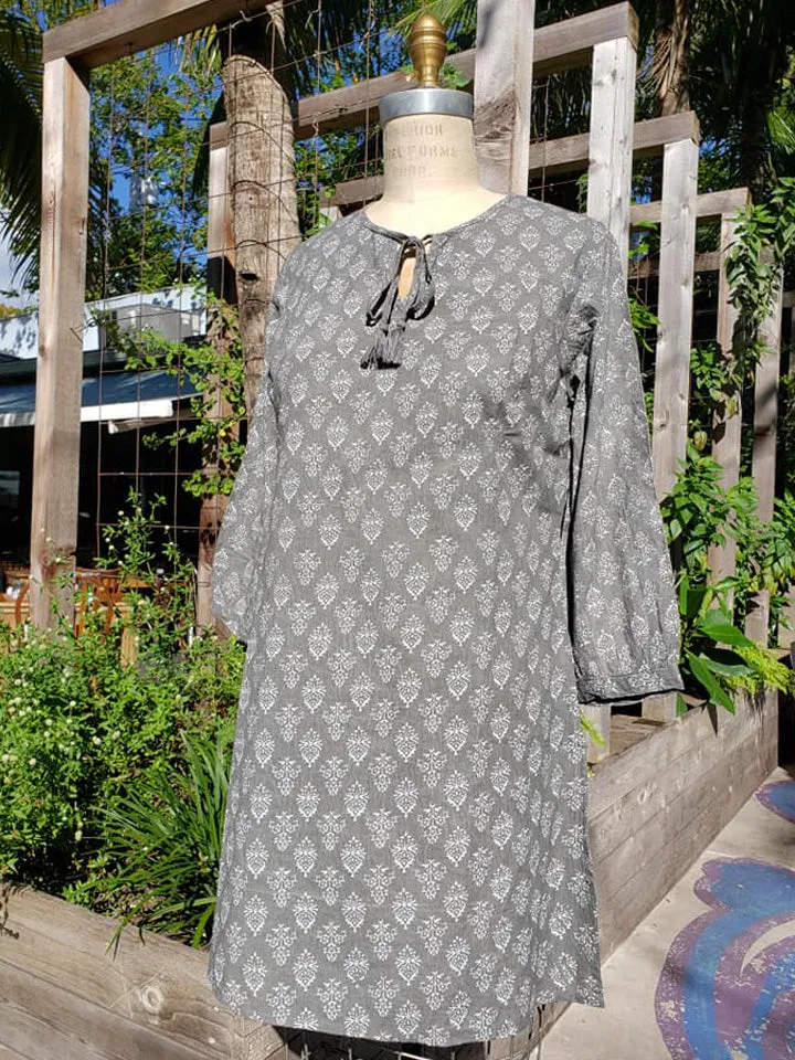 Organic Cotton Peasant Tunic