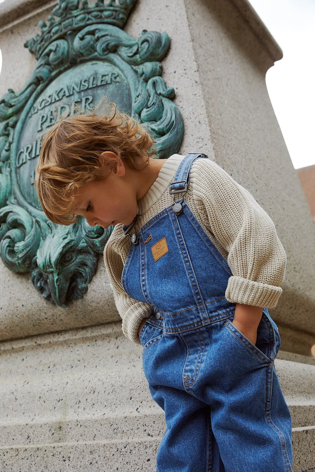 ORGANIC OVERALLS - INDIGO BLUE WASHED