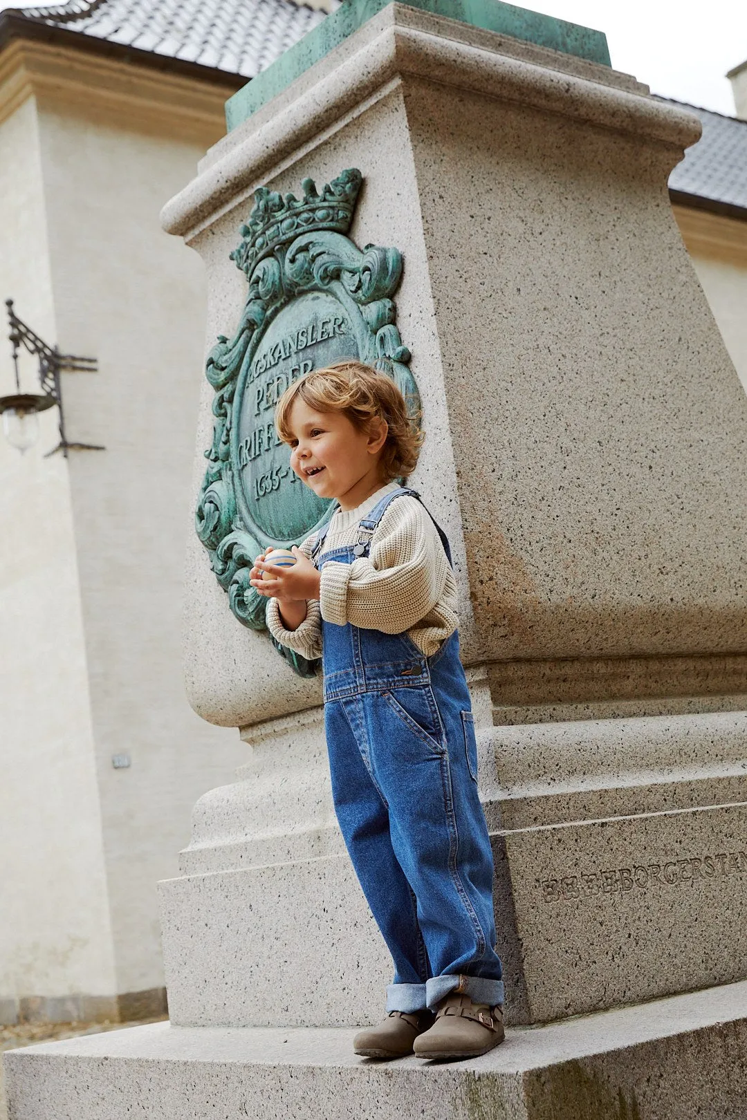 ORGANIC OVERALLS - INDIGO BLUE WASHED