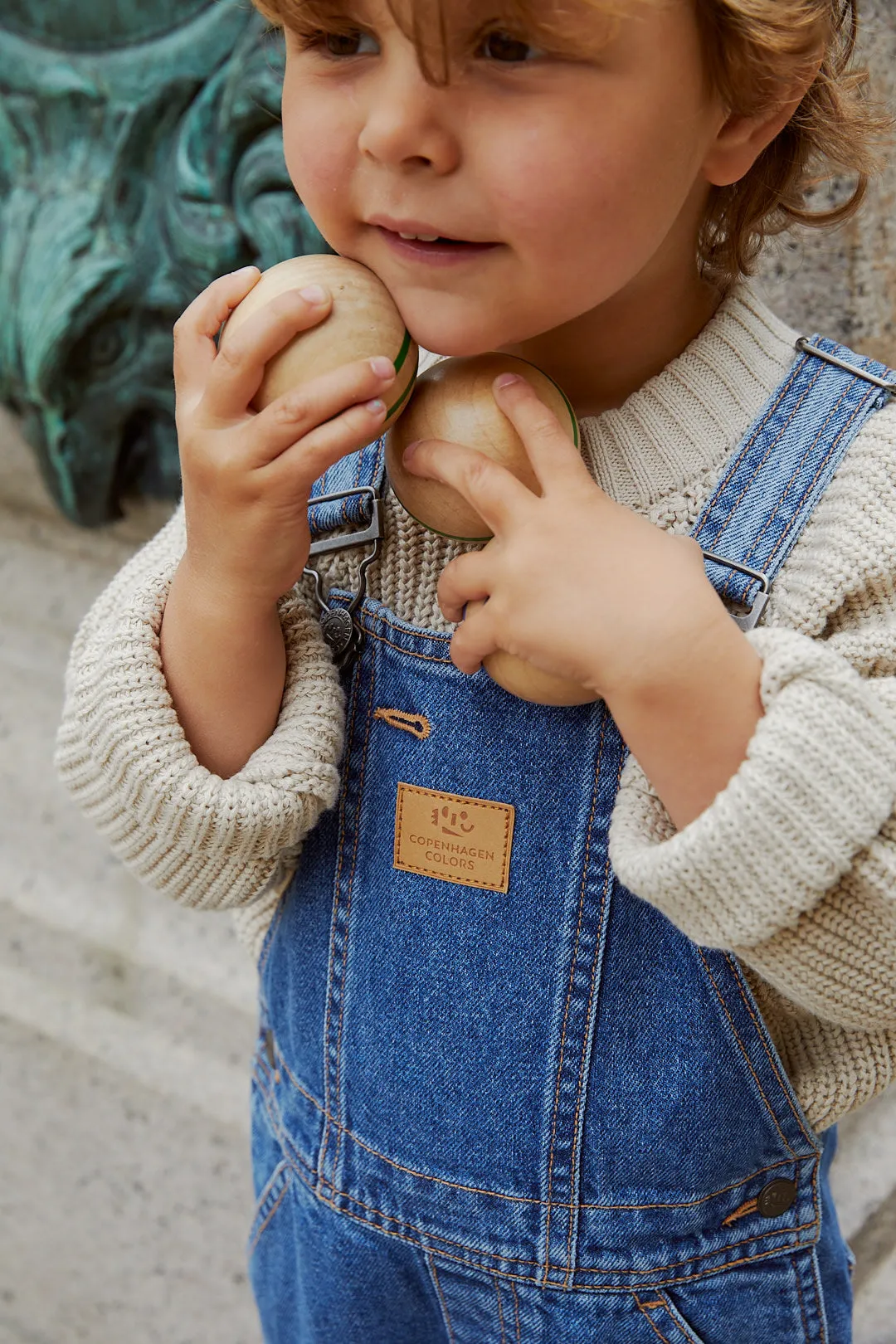 ORGANIC OVERALLS - INDIGO BLUE WASHED