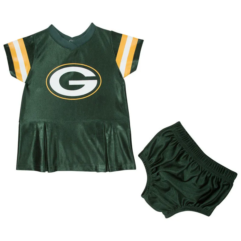 Packers Baby Dazzle Dress (Only Size 0-3M Left)