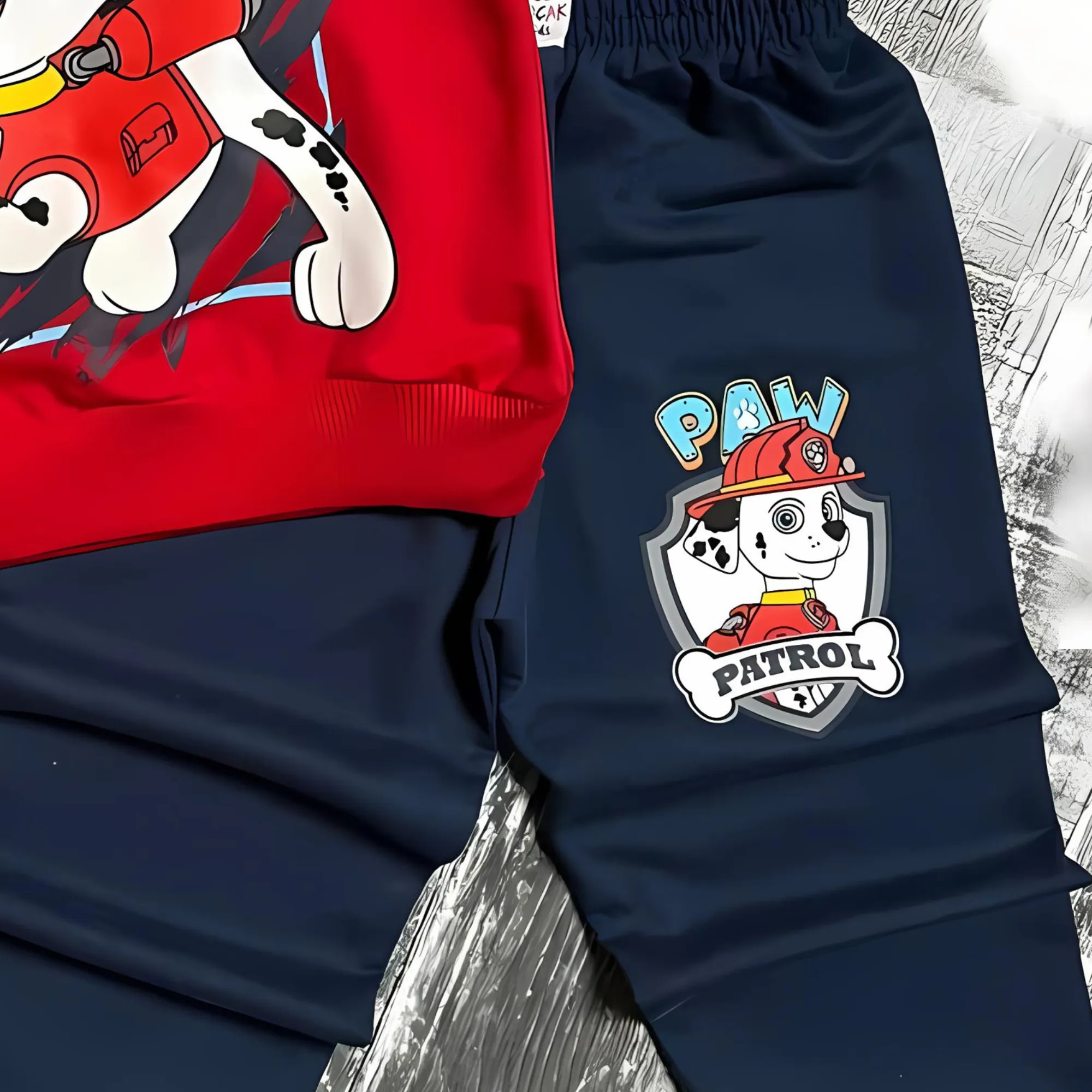 Paw Proud Cotton Joggers Set