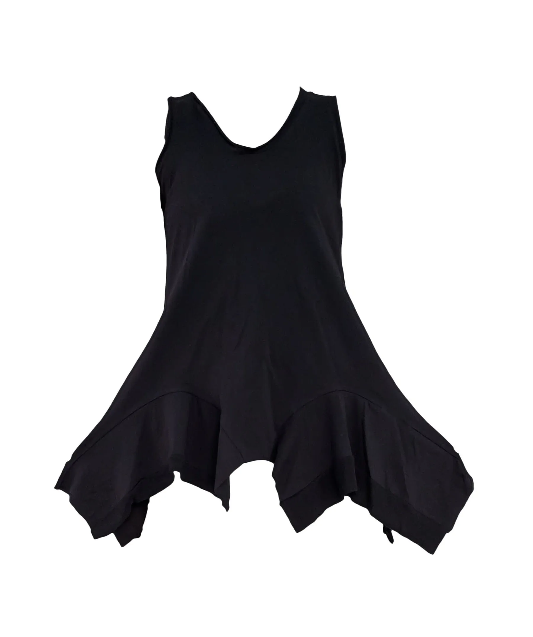 PLU Reversible Tunic Tank - Black