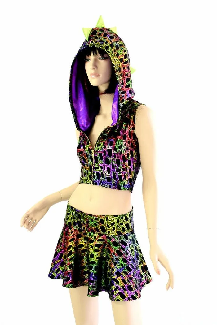 Poisonous Crop Hoodie & Skirt Set