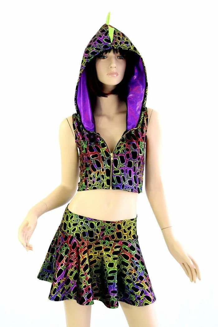 Poisonous Crop Hoodie & Skirt Set