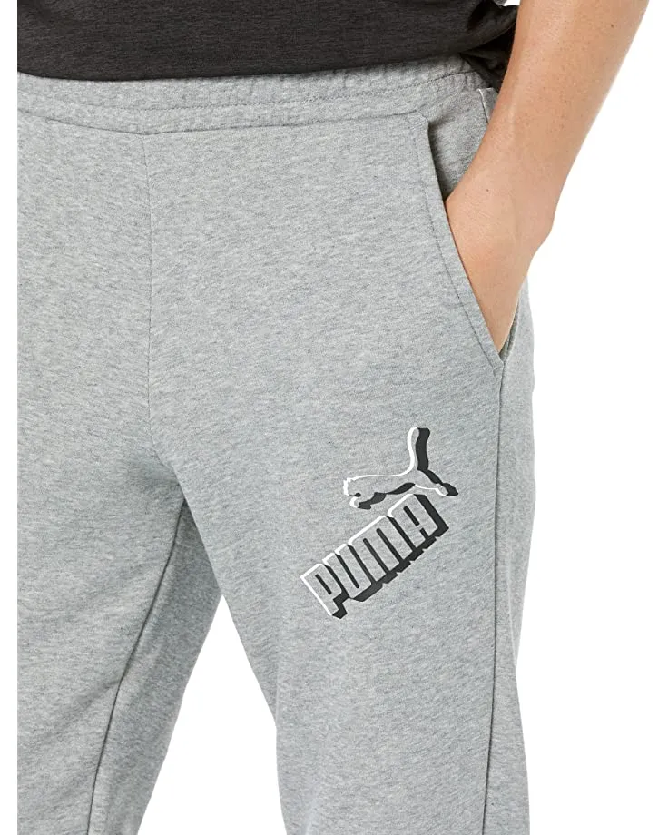 Puma Men's Essentials Big Logo Fleece Sweatpant