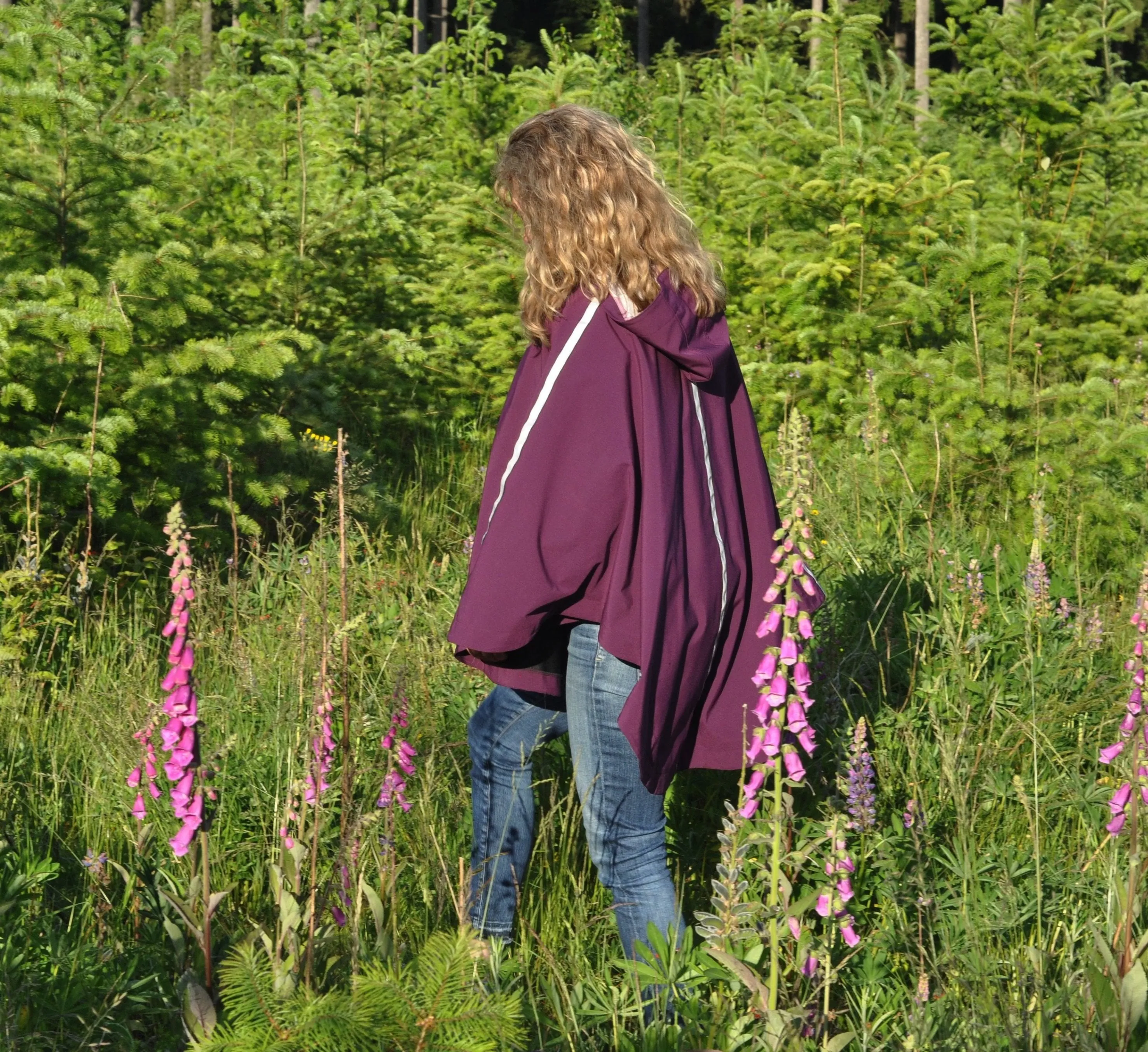 Rain Poncho - Aubergine (REG)