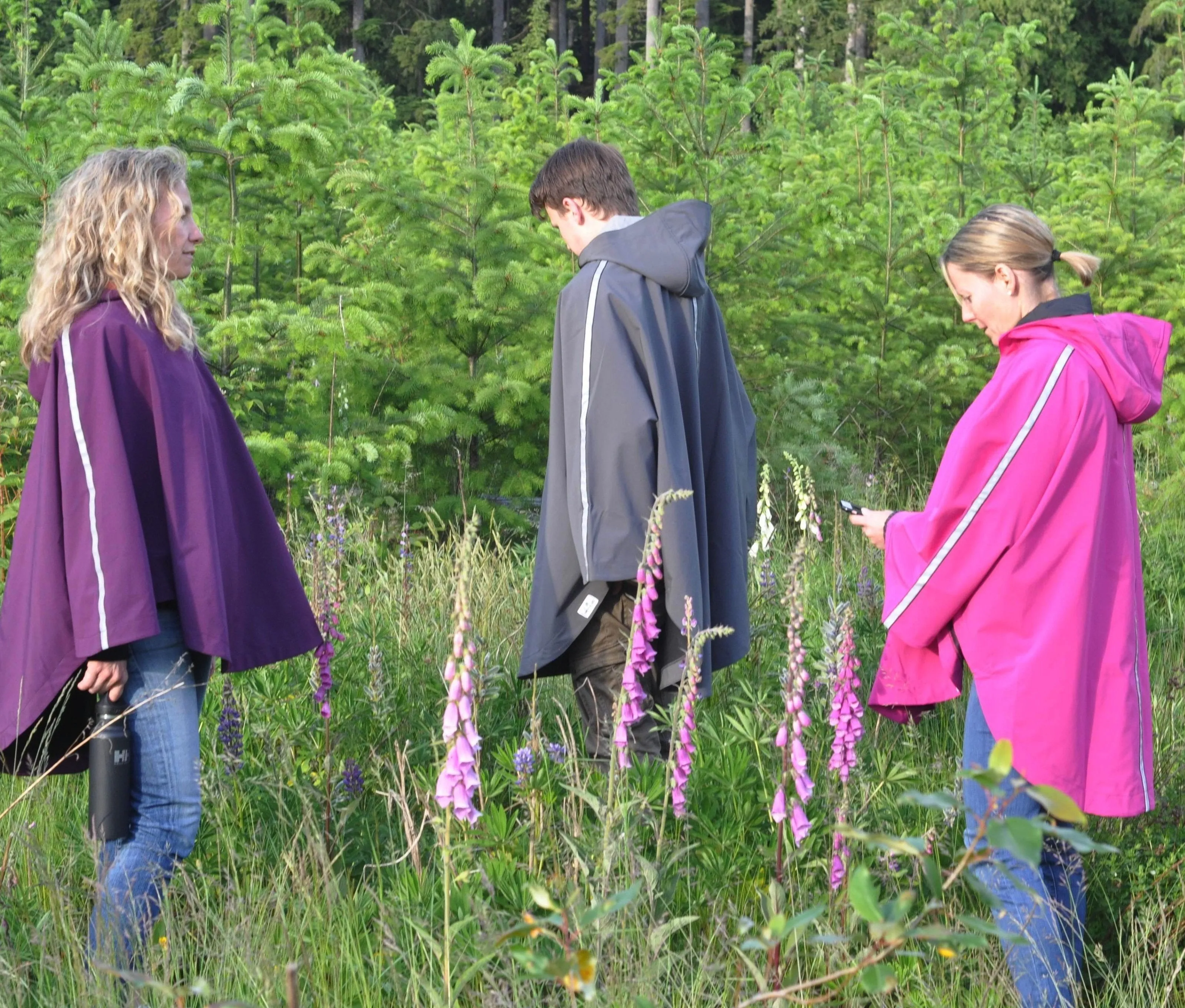 Rain Poncho - Aubergine (REG)