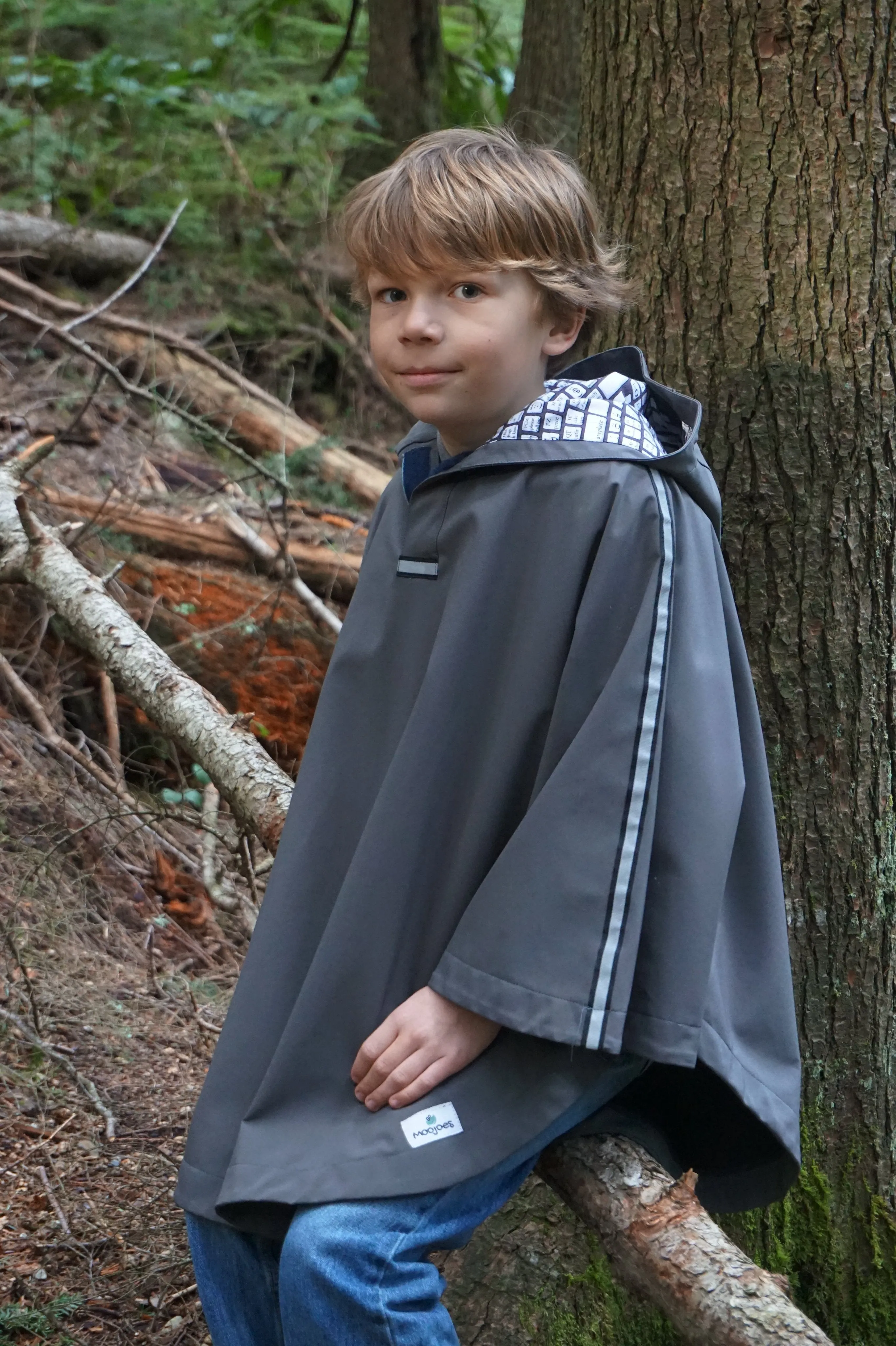 Rain Poncho - Charcoal