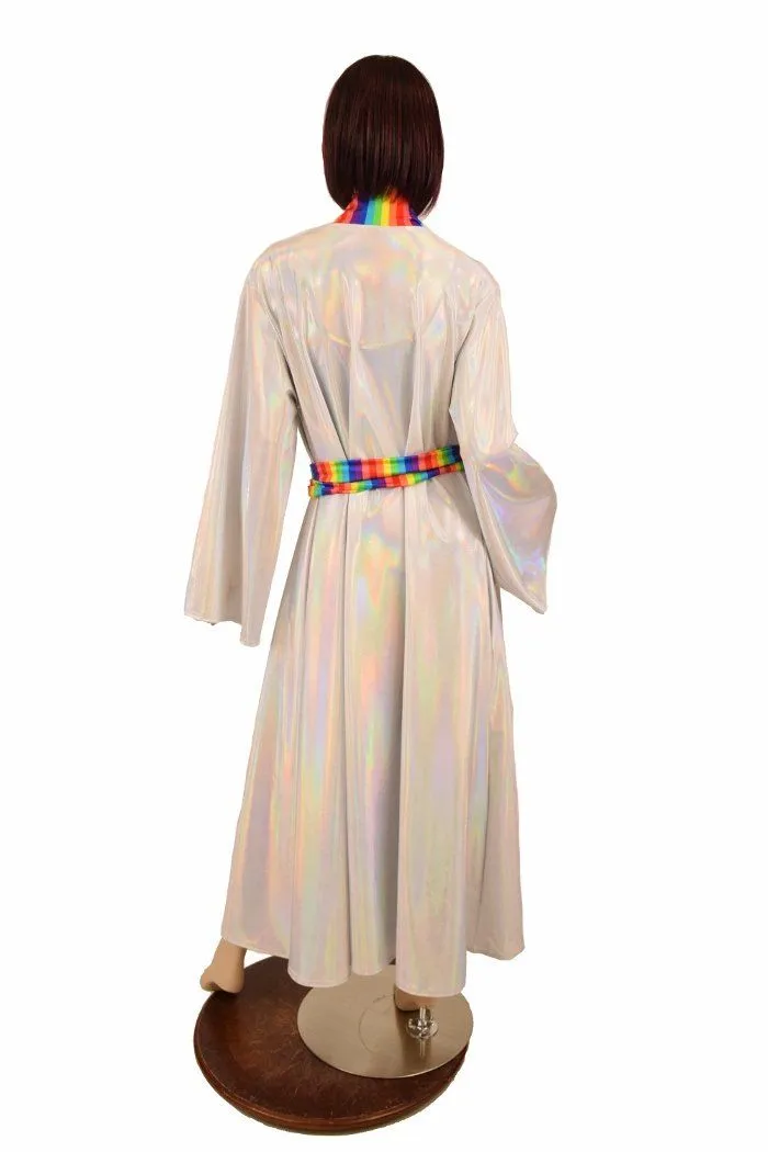 Robe with Rainbow Trim & Sash