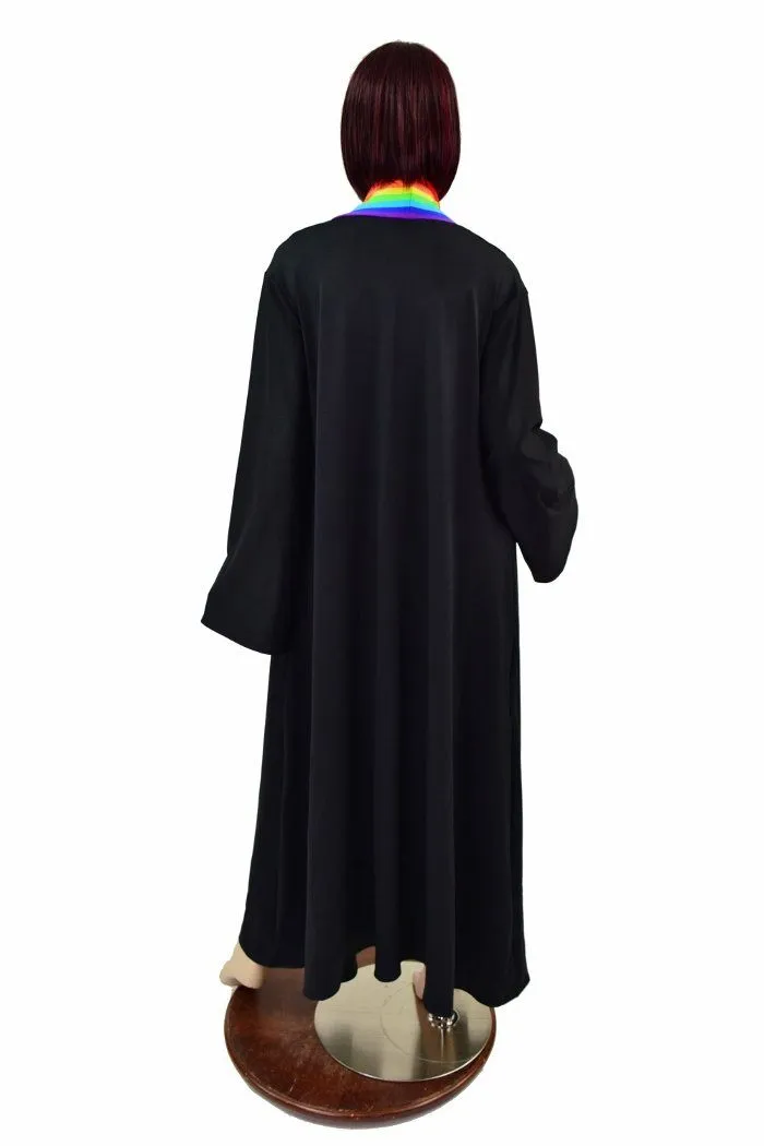 Robe with Rainbow Trim & Sash