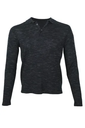 Robert Barakett Knit Long Sleeve Polo