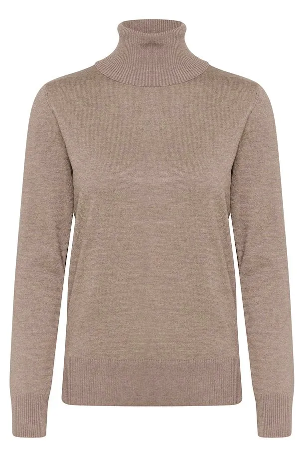 Saint Tropez MilaSZ Rollneck Pullover - Atmos Melange