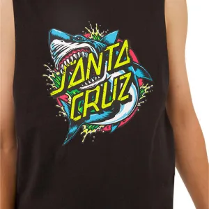 Santa Cruz Shark Dot Muscle Tee