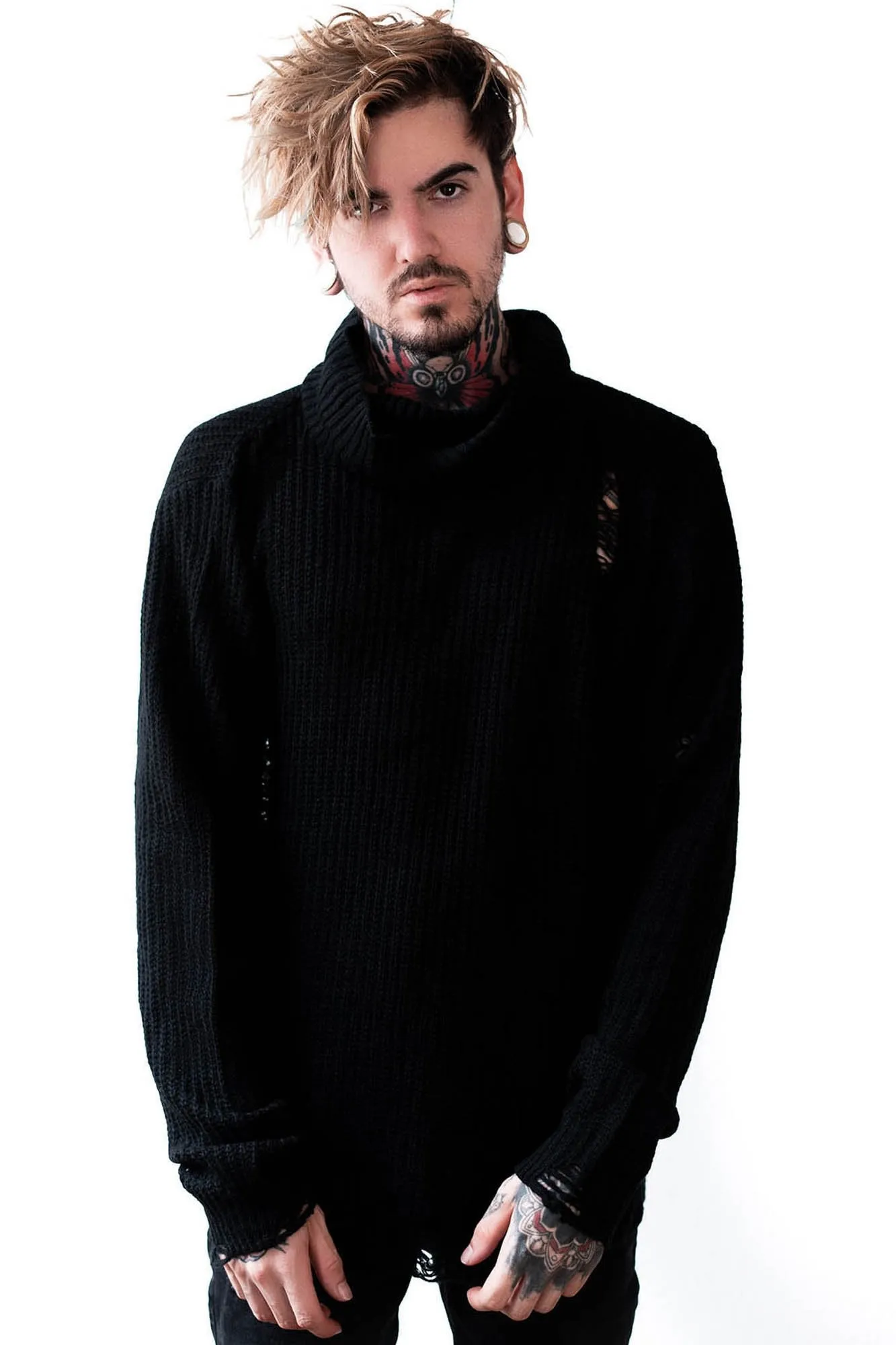 Seven Knit Sweater [BLACK]