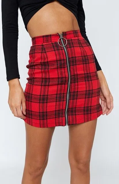 Sexy Female Summer High Waist Mini Skirt