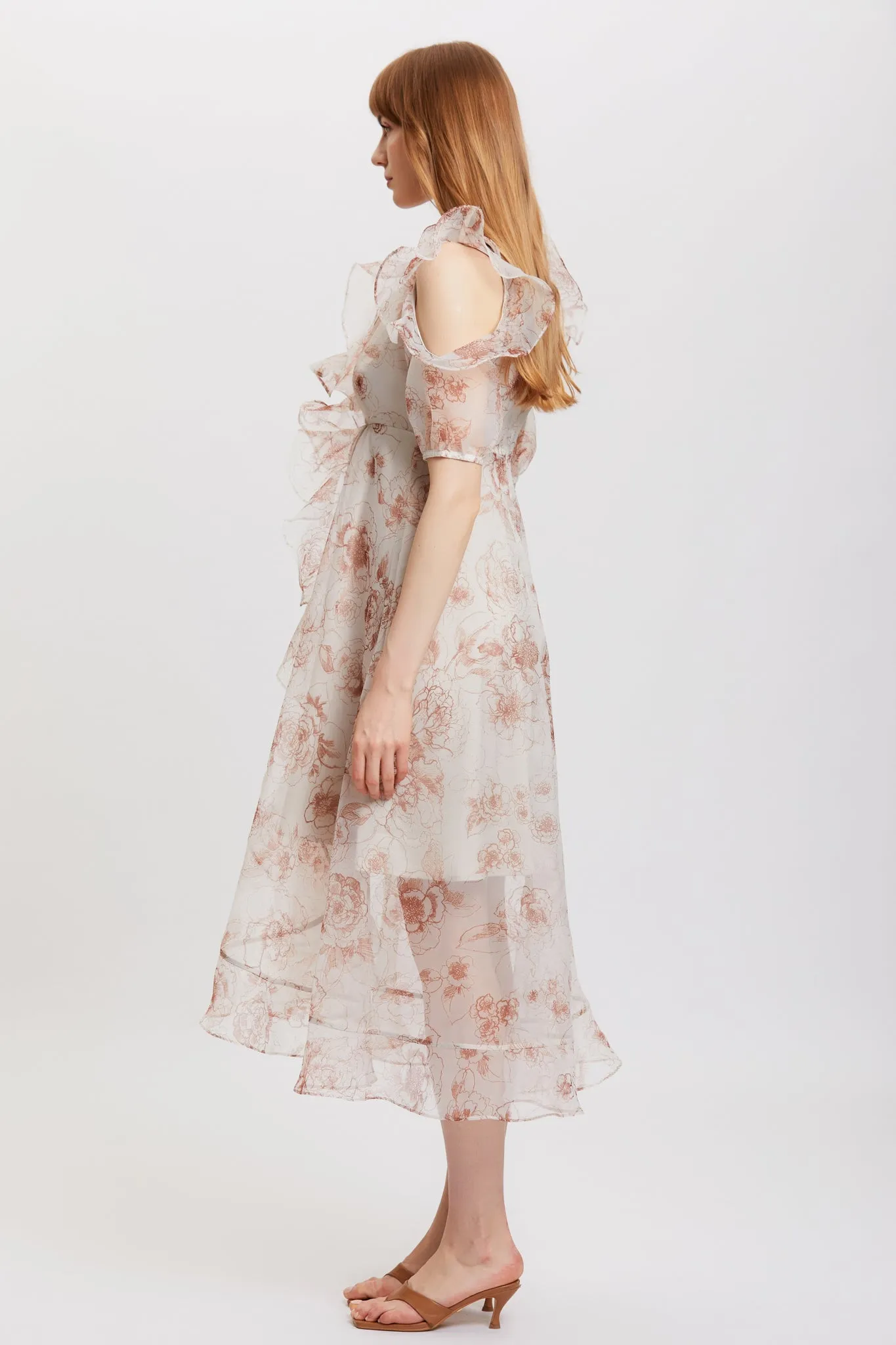 Since Then | Mutabilis Asymmetric  Chiffon Dress