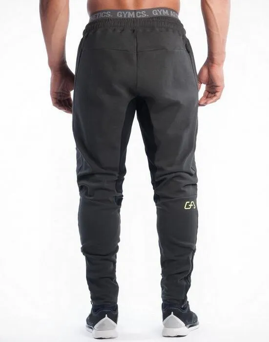 Slim Fit Elastic Fleece Jogger Pants for Men