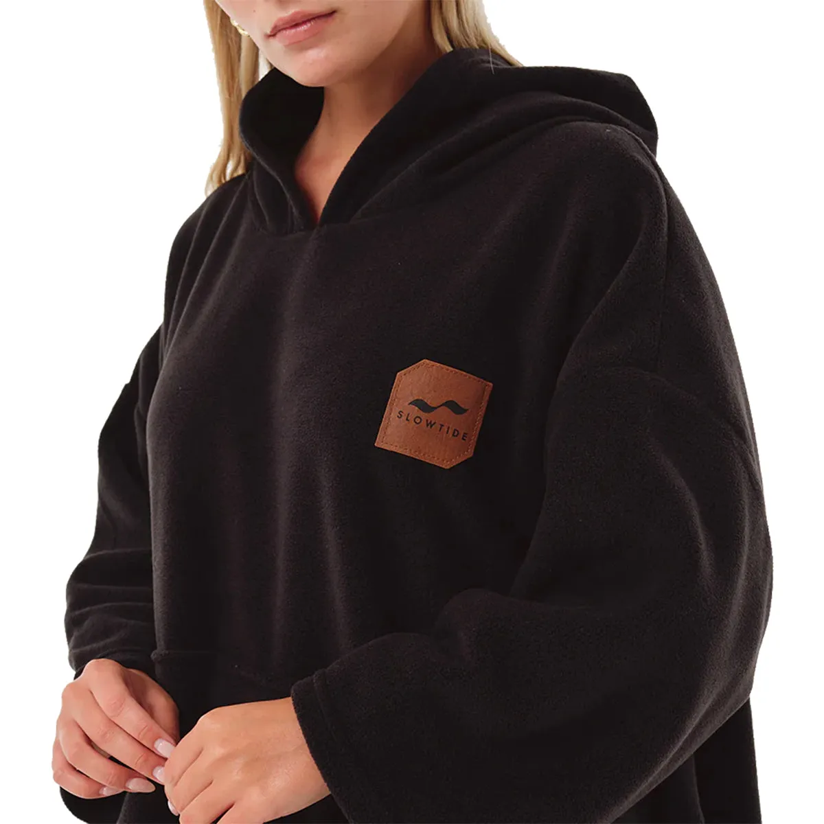 Slowtide Everyday Chilling Fleece Hooded Changing Poncho