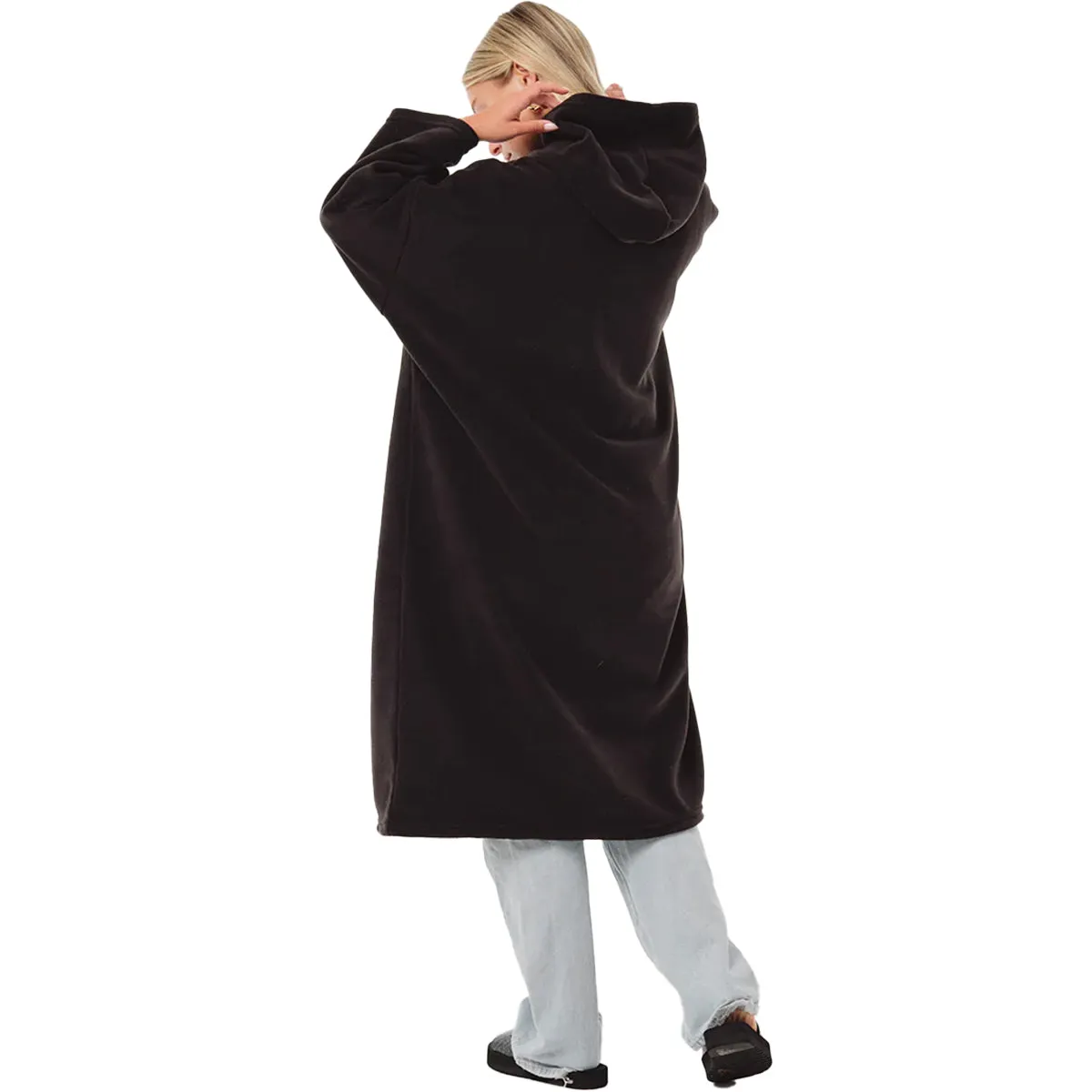 Slowtide Everyday Chilling Fleece Hooded Changing Poncho