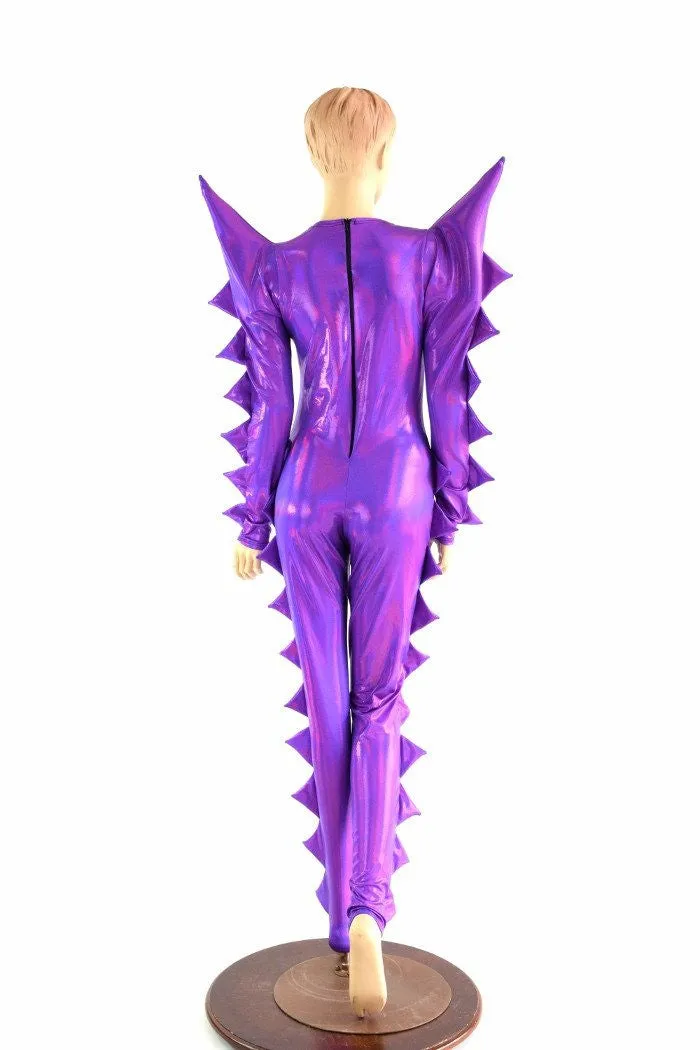 Spiked Mega Sharp Shoulder Catsuit