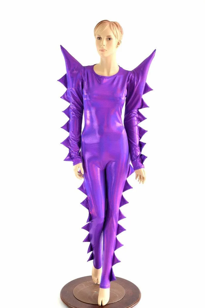 Spiked Mega Sharp Shoulder Catsuit