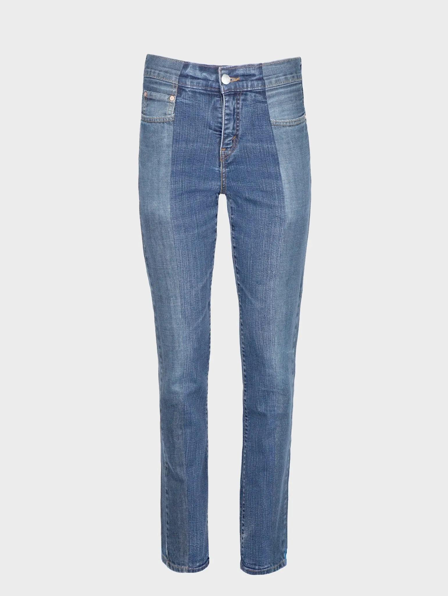 Straight Leg Jean Mid Blue