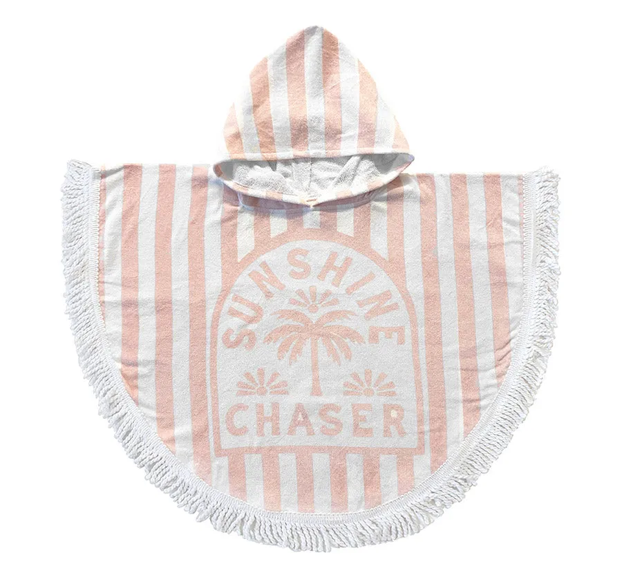 Sunshine Kids Shaped Poncho Blush