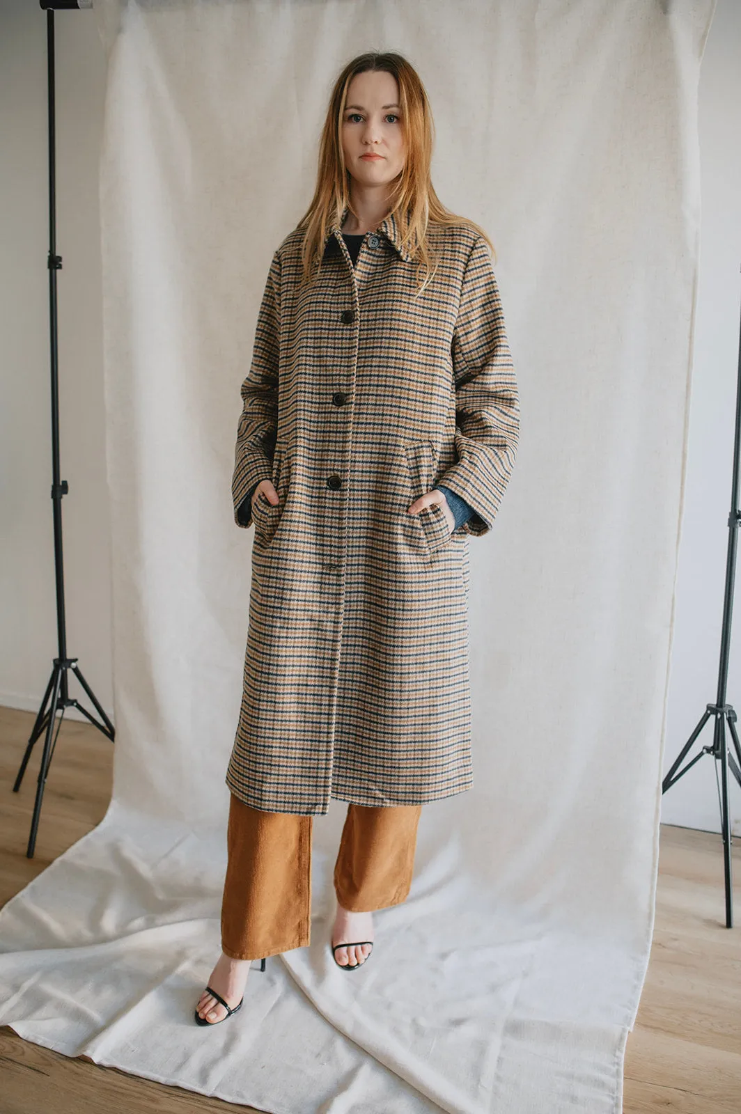 The Bocia Trench Coat - PLUS