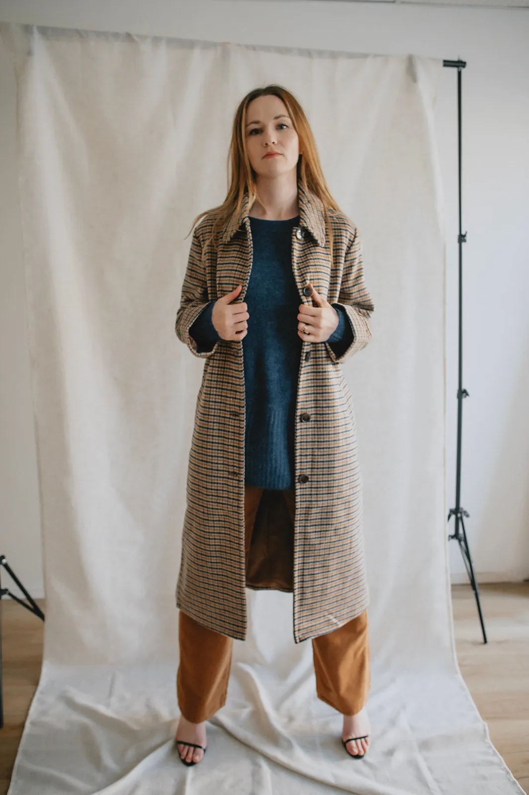 The Bocia Trench Coat - PLUS