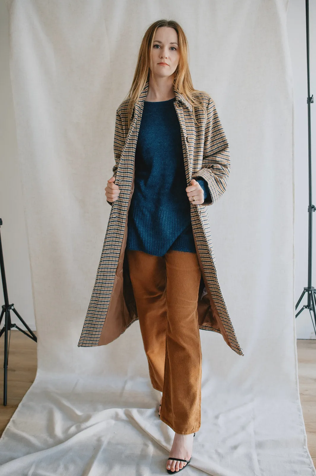 The Bocia Trench Coat - PLUS