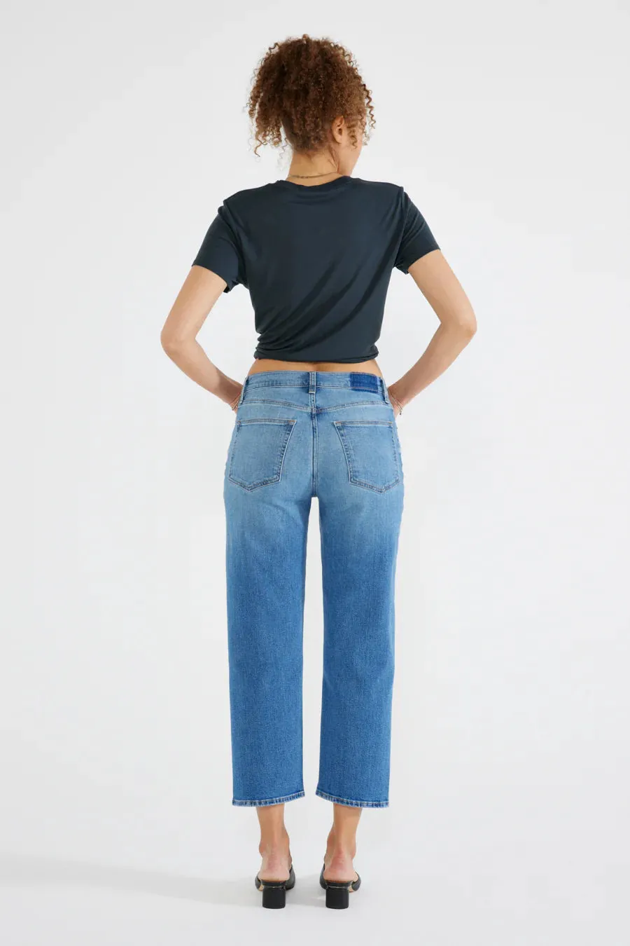 The Tia Vintage Straight Denim by Ética - Super Sonic