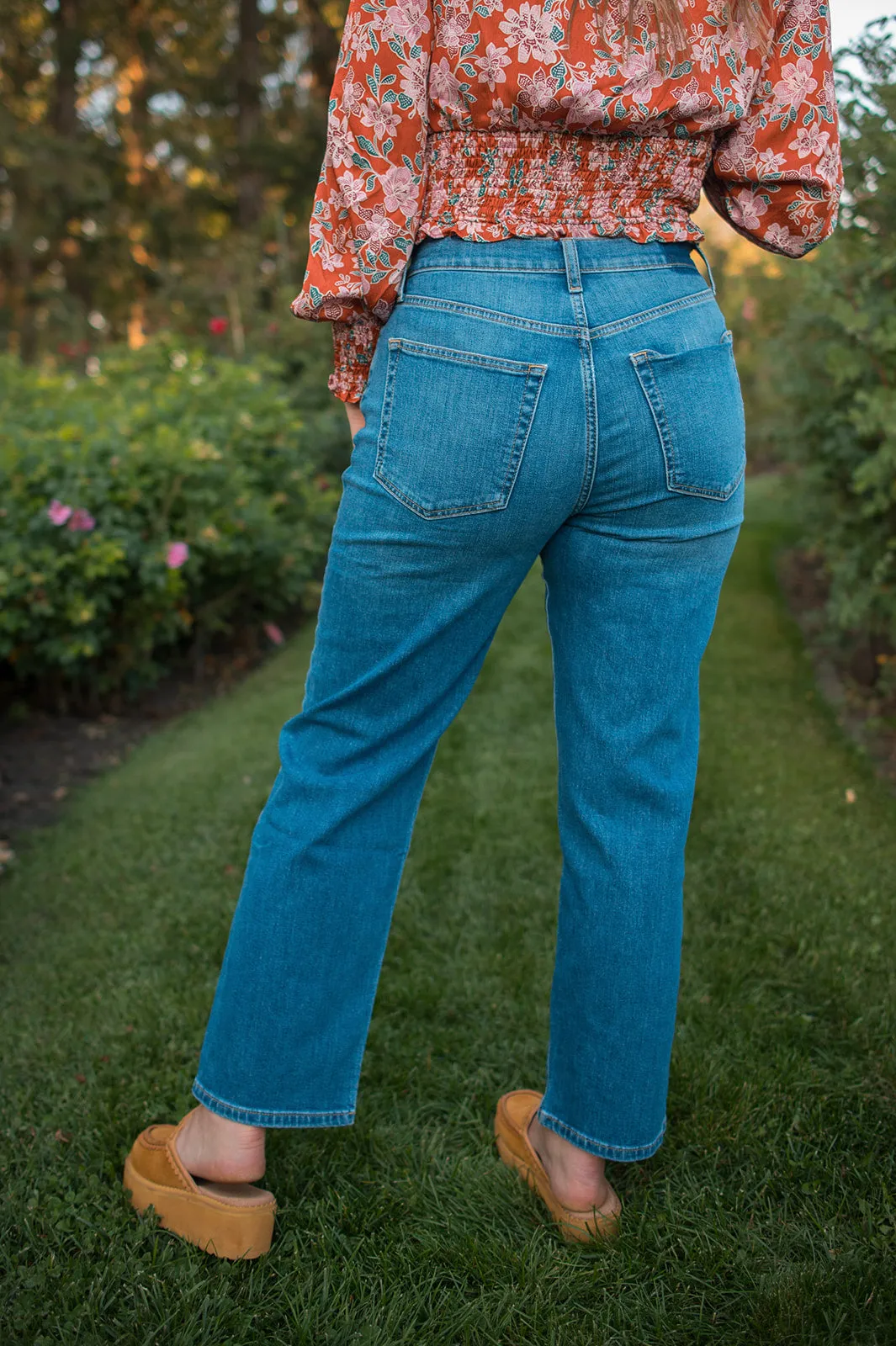 The Tia Vintage Straight Denim by Ética - Super Sonic