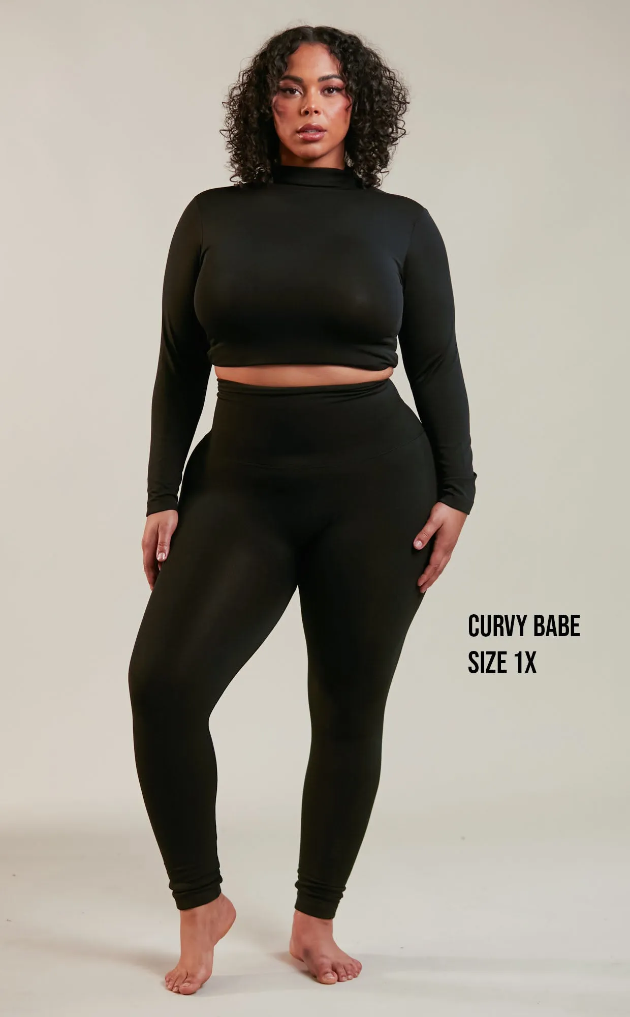 The Yoga Tummy Control Legging (black)