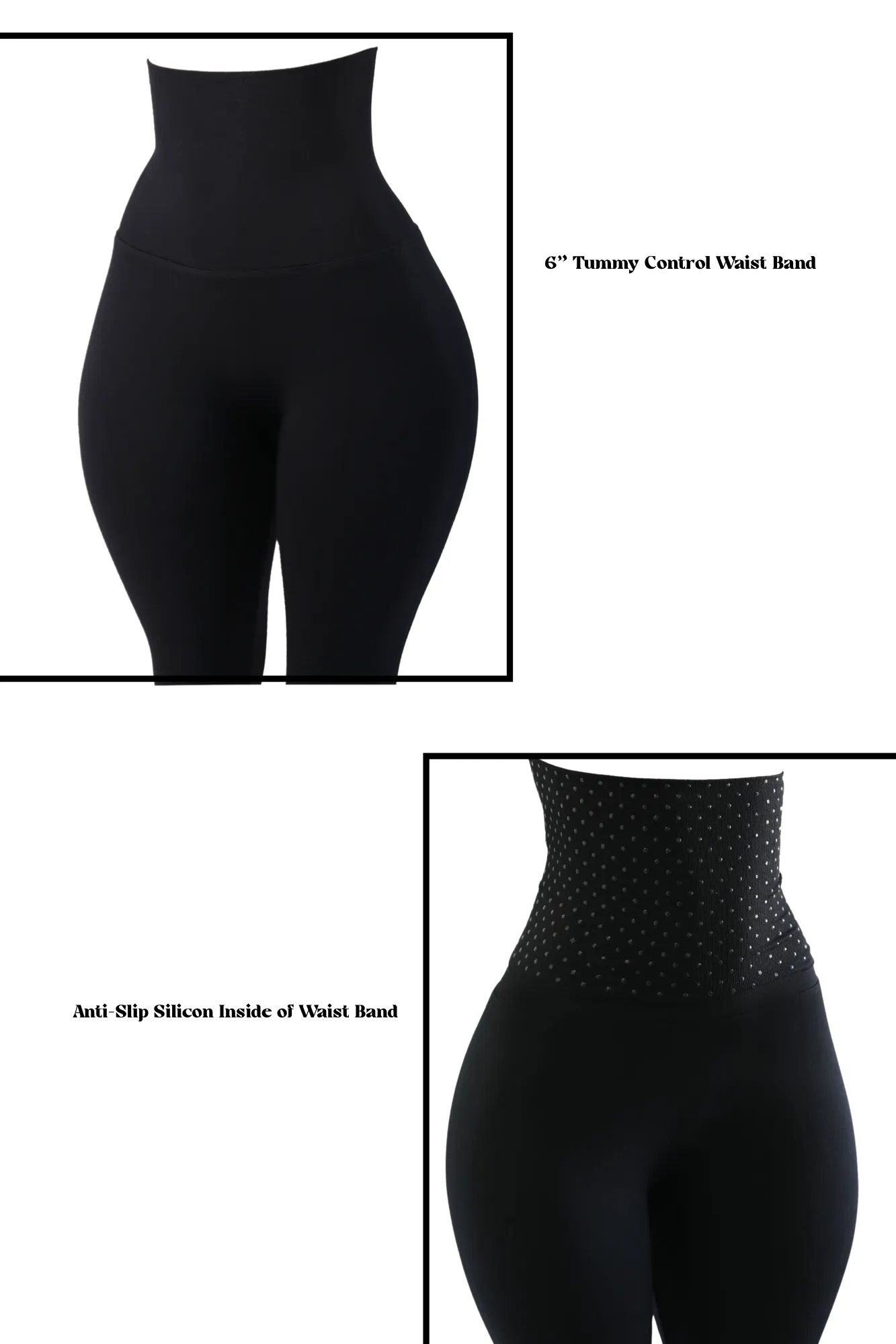 The Yoga Tummy Control Legging (black)