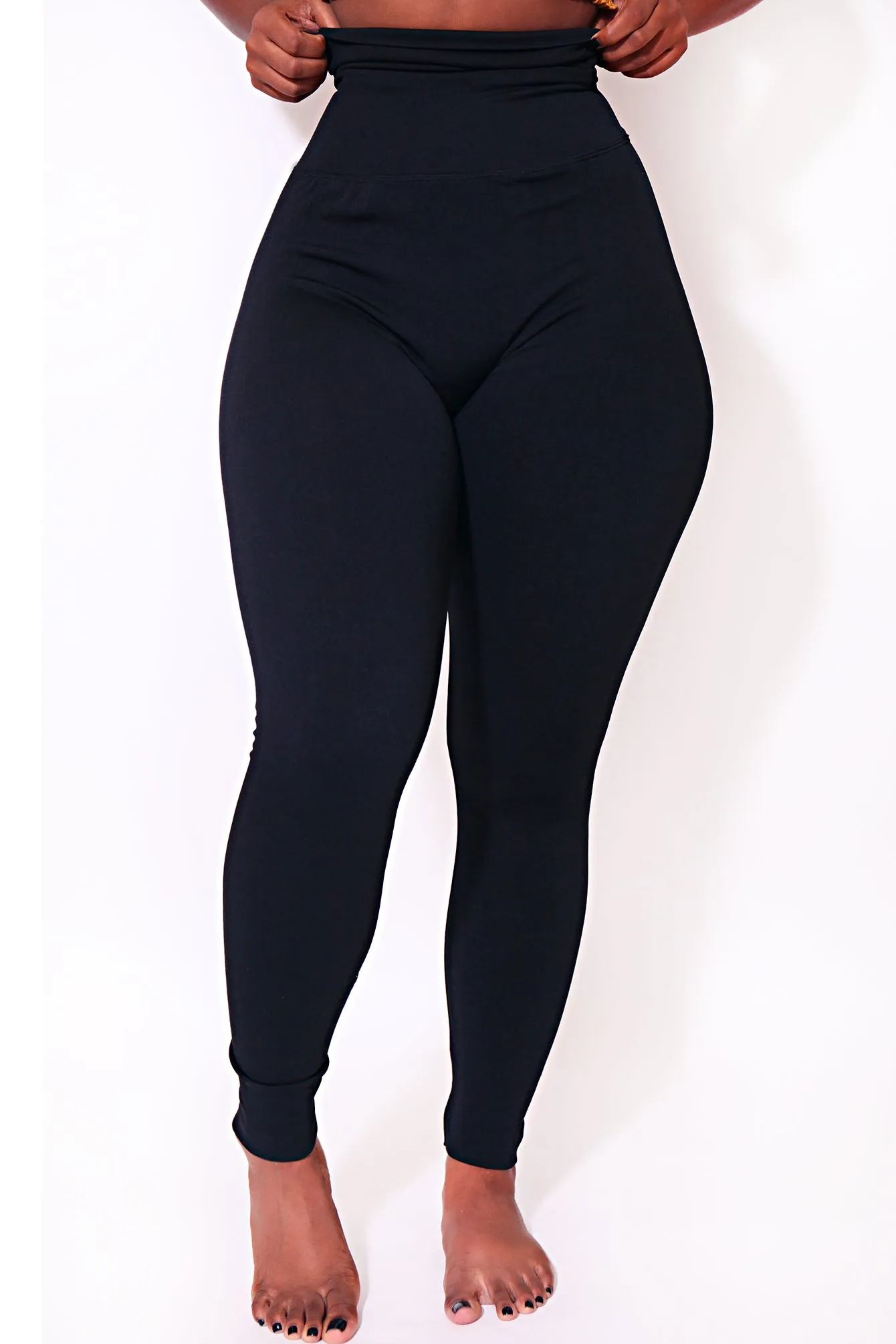 The Yoga Tummy Control Legging (black)