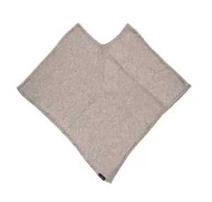 Triangle Poncho - Taupe