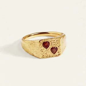 Venus Signet Ring - Gold