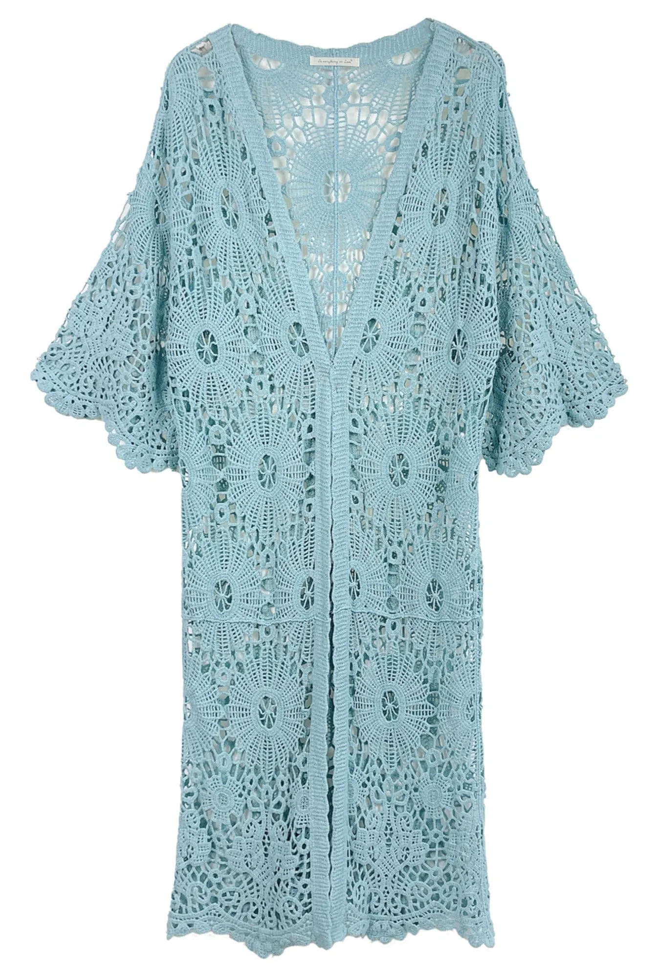 WLC410045 Lily Crochet Kimono