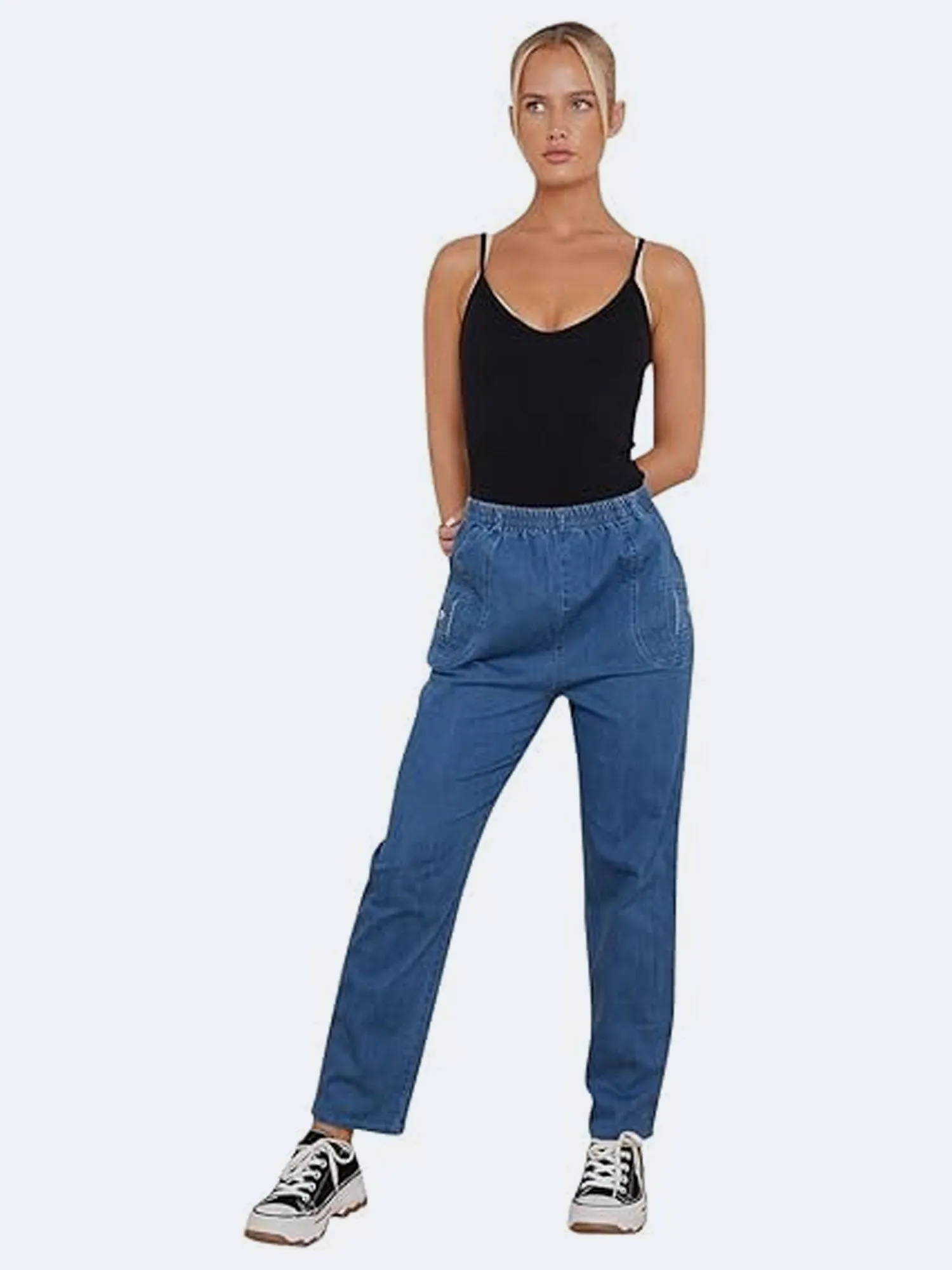 Women’s Casual Wear Pull On Stretchy Denim Jeans